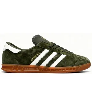 Кроссовки Adidas Hamburg Green White Gum