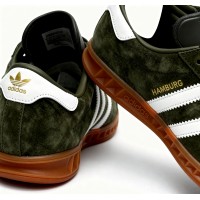 Adidas Hamburg Green White Gum Adidas Hamburg Green White Gum