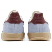 Adidas Gazelle Blue Dawn Burgundy голубые женские