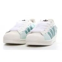 Кроссовки Adidas Superstar синие с белым