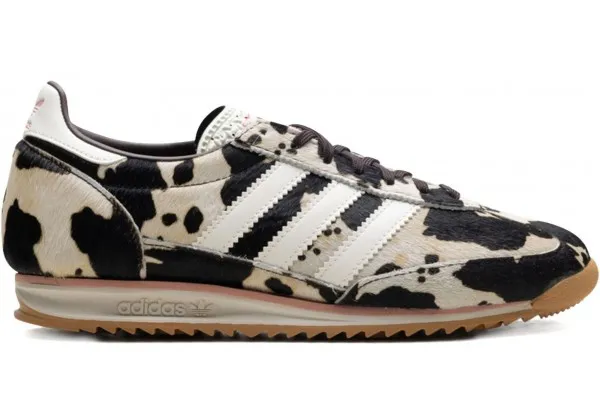 Adidas SL 72 OG Cream Cow Print Pink