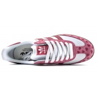Comme Des Garcons x Adidas Samba White Pink