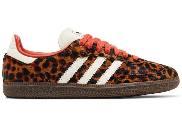 Adidas Samba OG Preloved Red Leopard