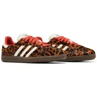 Кроссовки Adidas Originals Samba OG Preloved Red Leopard