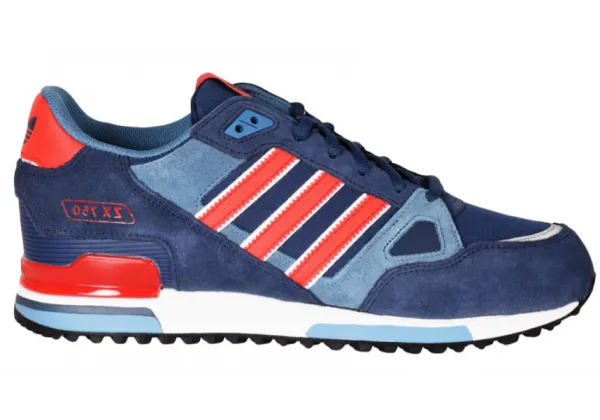 Кроссовки Adidas ZX 750 Blue Red