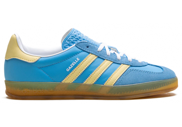 Adidas Gazelle Indoor Semi Blue Burst Almost Yellow