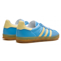 Adidas Gazelle Indoor Semi Blue Burst Almost Yellow