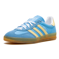 Adidas Gazelle Indoor Semi Blue Burst Almost Yellow