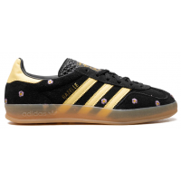 Adidas Gazelle Indoor Core Black Almost Yellow Floral