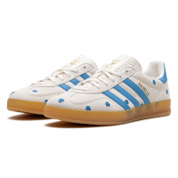 Adidas Gazelle Indoor Floral Light Blue Floral Embroidery