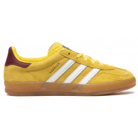 Adidas Gazelle Indoor Bright Yellow Collegiate Burgundy