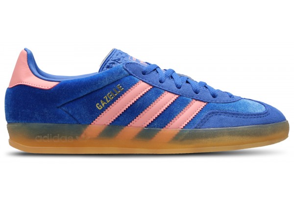 Adidas Gazelle Indoor Blue Semi Pink Spark