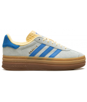 Adidas Gazelle Bold Almost Blue Yellow