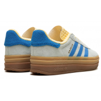 Adidas Gazelle Bold Almost Blue Yellow