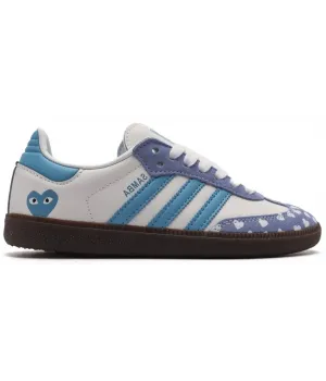 Кроссовки Adidas Samba x Comme Des Garcons Blue