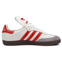 Adidas Originals Luzhniki Samba Classic Og White Scarlet Clear Granite