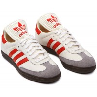 Adidas Originals Luzhniki Samba Classic Og White Scarlet Clear Granite
