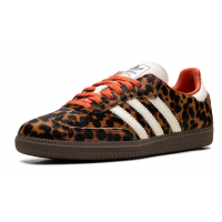 Adidas Samba OG Leopard Cream Orange Pack
