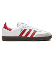 Кроссовки Adidas Samba OG White Better Scarlet