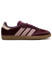 Adidas Samba OG Maroon Sand Strata Pony