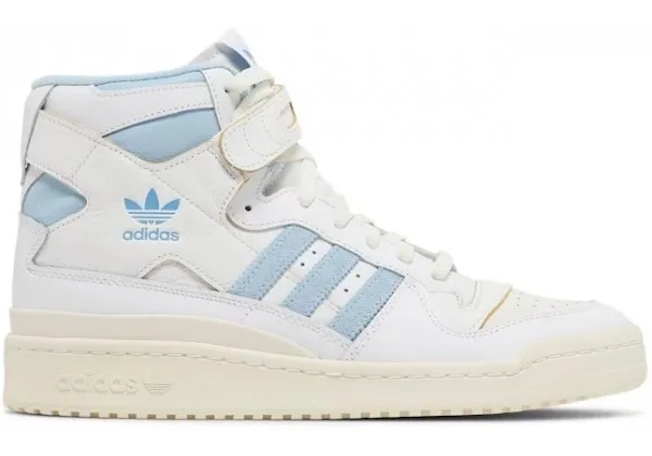Кроссовки Adidas Forum 84 High UNC White Blue
