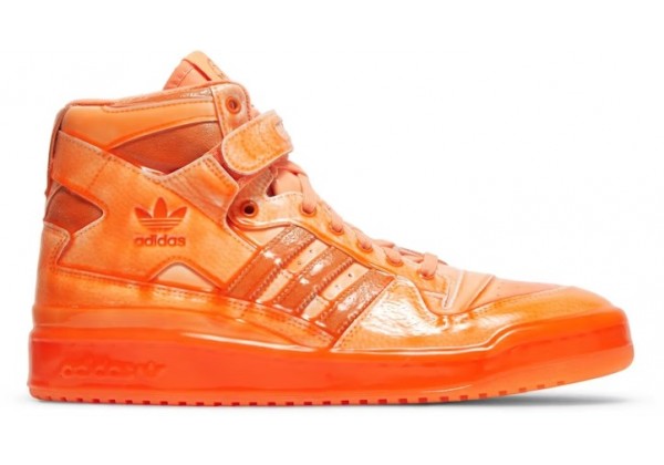 Jeremy Scott x Adidas Forum High Dipped Orange