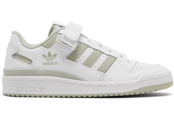 Adidas Forum Low White Halo Green