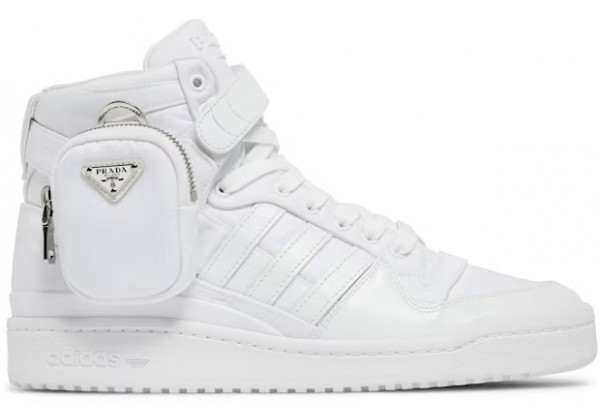 Prada x Adidas Forum High Triple White