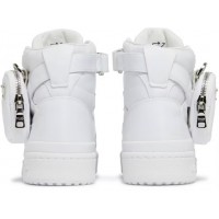 Prada x Adidas Forum High Triple White