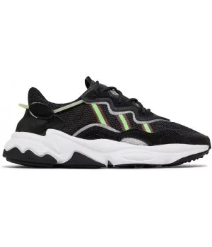 Кроссовки Adidas Ozweego Black Solar Green