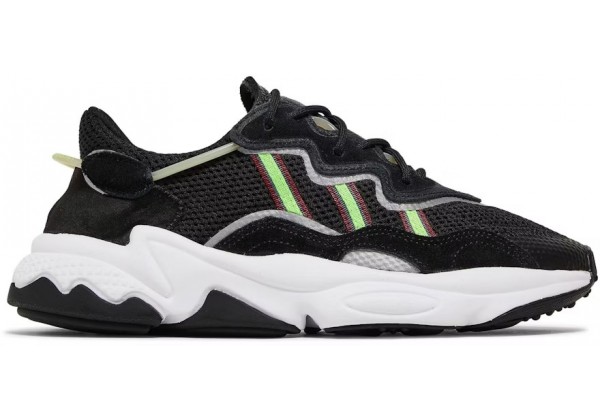 Adidas Ozweego Black Solar Green