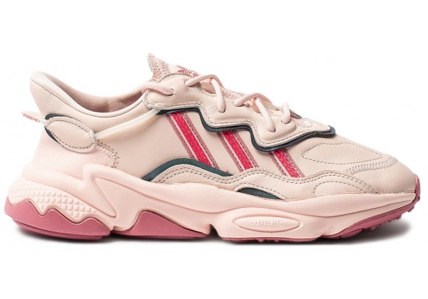 Adidas Ozweego Ice Pink Maroon