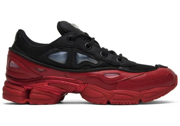 Кроссовки Adidas Raf Simons x Ozweego 3 Core Black Scarlet