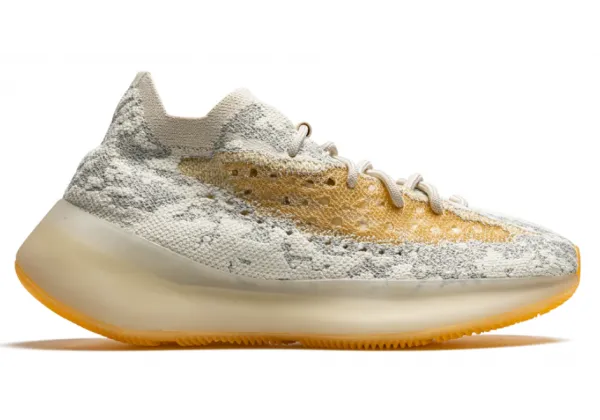 Кроссовки Adidas Yeezy Boost 380 Yecorate Reflective белые