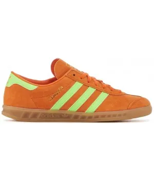 Кроссовки Adidas Hamburg Orange Yellow Green