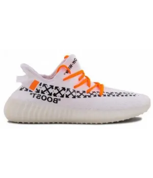 Adidas Yeezy 350 V2 X Off White белые