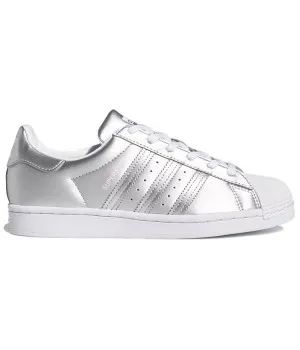 Кроссовки Adidas Superstar Silver Metallic