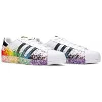 Кроссовки Adidas Superstar Pride White