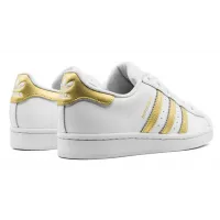 Кроссовки Adidas Superstar White Metallic Gold
