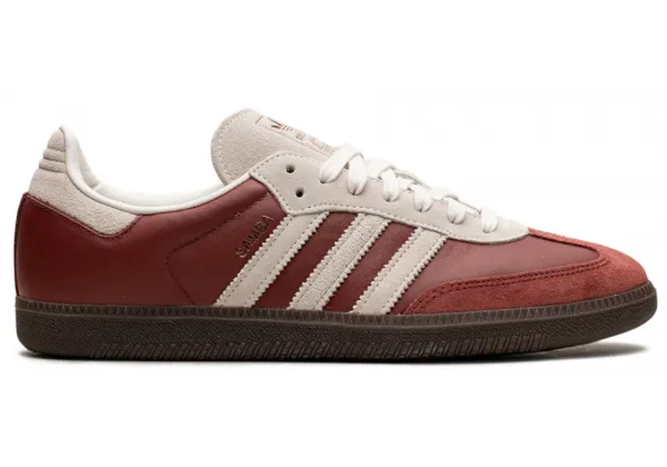 Кроссовки Adidas Samba OG Preloved Ruby Cream White