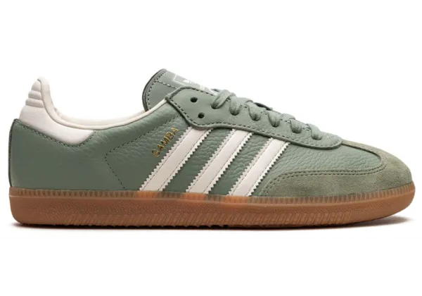 Кроссовки Adidas Samba OG Green White