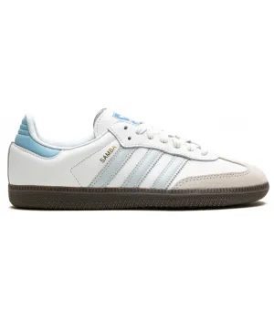 Кроссовки Adidas Samba OG White Halo Blue