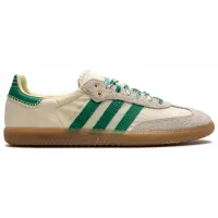 Кроссовки Wales Bonner x Adidas Samba Cream White Bold Green