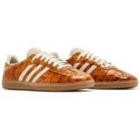 Кроссовки Adidas Samba Wales Bonner Night Brown Croc
