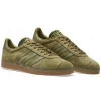 Adidas Gazelle Olive Cargo Gum