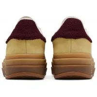 Кроссовки Adidas Gazelle Bold Almost Yellow Maroon