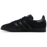 Кроссовки Adidas Gazelle All Black Silver Metallic