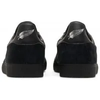 Кроссовки Adidas Gazelle All Black Silver Metallic