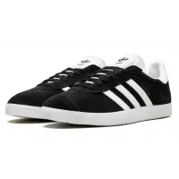 Кроссовки Adidas Gazelle OG Core Black White Gold