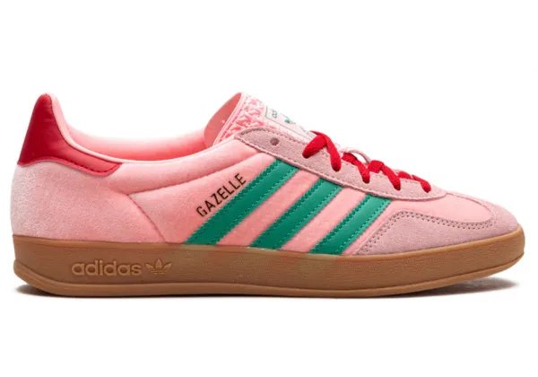Кроссовки Adidas Gazelle Indoor Light Pink Velvet